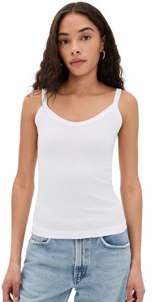 AGOLDE Jordan Tank White L