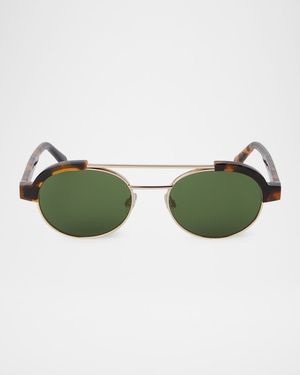 Artesia Round Acetate Sunglasses