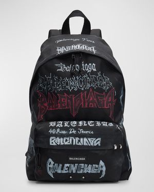 Men's Explorer DIY Metal Allover Backpack