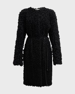 Watson Curly Lamb Shearling Coat