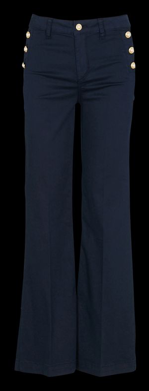 Liu Jo - Jean flare en coton mélangé - Taille 32 - Bleu