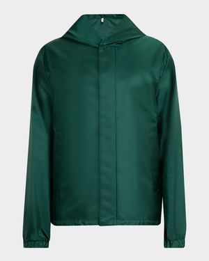 Men's Hooded Nylon Jacket