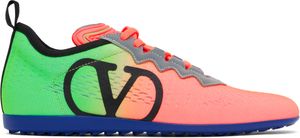 Valentino Garavani Green & Orange Chromathon Sneakers
