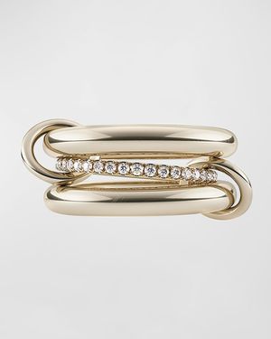 Libra 18k Diamond & Connector Ring