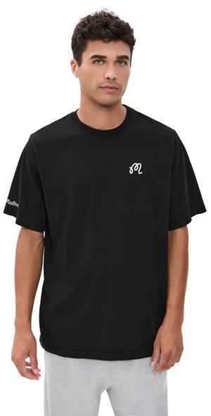 Malbon Golf Bermuda Tee Black S