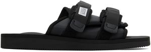 SUICOKE Sandales Moto-Cab noires