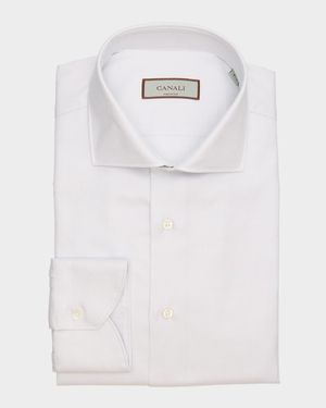 Men's Micro-Structure Dress Shirt