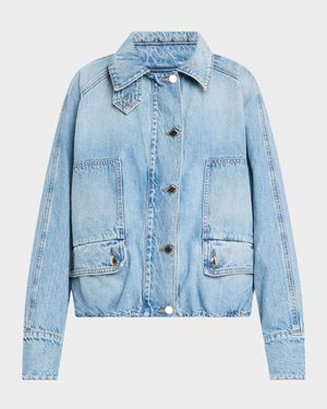 Harper Denim Balloon Jacket
