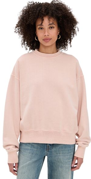 SLVRLAKE Cinch Crew Sweatshirt Desert Rose S