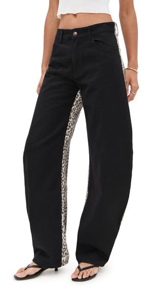 Lioness Horseshoe Jeans Onyx Leopard Fade XXL