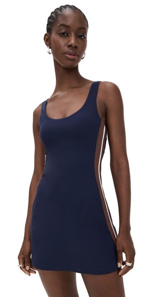 The Upside Gabbie Mini Dress Navy XL