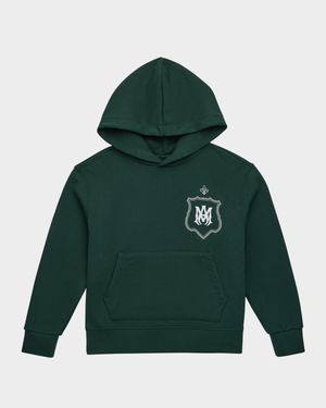 Kid's MA Crest Cotton Hoodie, Size 4-12