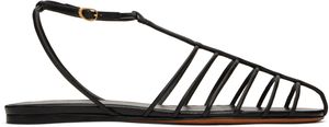 Proenza Schouler Sandales de style spartiate noires - Tee