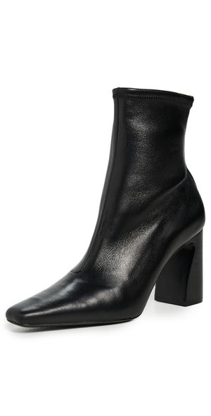 Loeffler Randall Chloe Stretch Ankle Boots Black 11