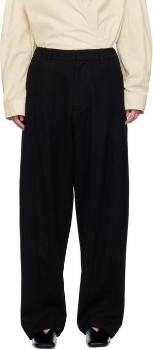 Toogood Black 'The Hiker' Trousers