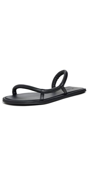 St. Agni Soft Loop Slides Black 36