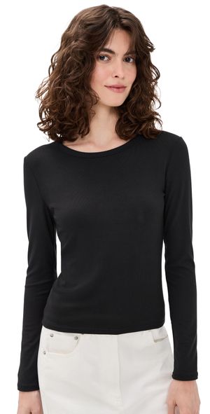 Z Supply Second Skin Crew Tee Black XS