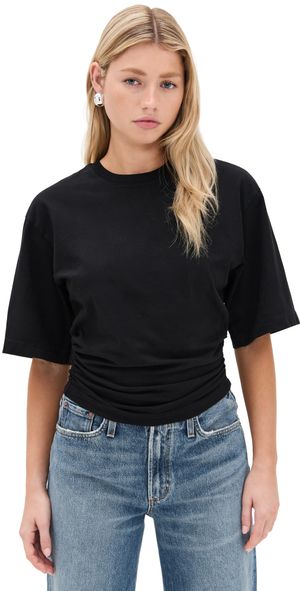 AGOLDE Shari Tee White XS