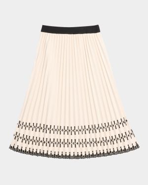 Pleats To Meet You Midi Skirt