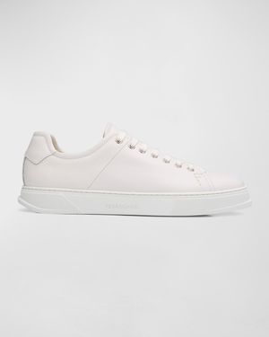 Men's Clayton Tonal Leather Low-Top Sneakers