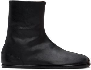 Maison Margiela Bottines noires à bout Tabi