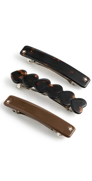 Emi Jay Barette Set of 3 Bear Hug One Size