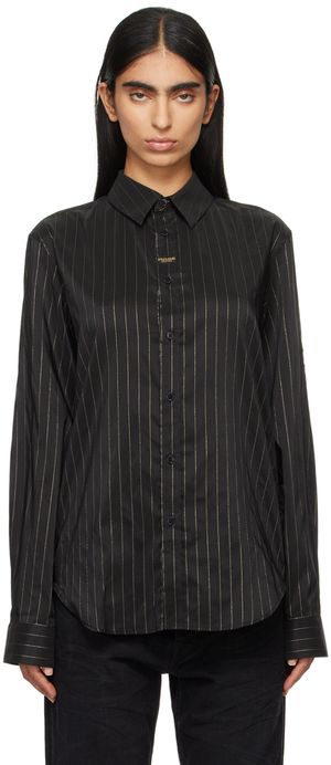 Martine Rose Black Classic Shirt