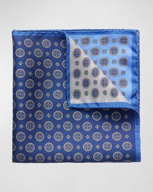 Men's Four-in-One Silk Pocket Square
