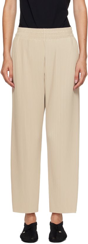 MM by Max Mara Beige Rolanda Pants