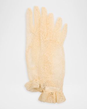 VLogo Lace Gloves
