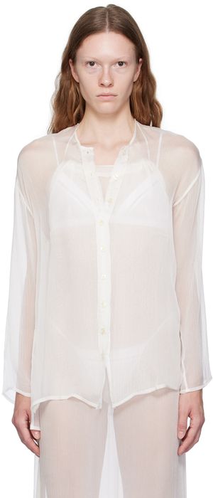 LESET White Celia Shirt