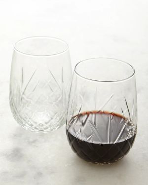 Dublin Stemless Wine Glasses, Set of 8