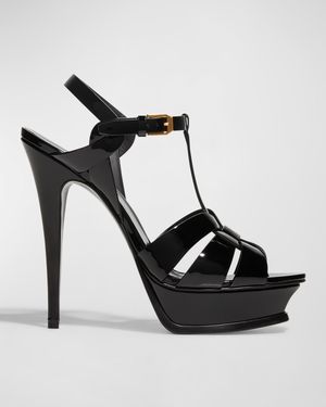 Tribute Patent Platform Sandals