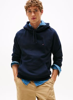 Tommy Hilfiger - Sweat à capuche en coton - Taille XL - Bleu