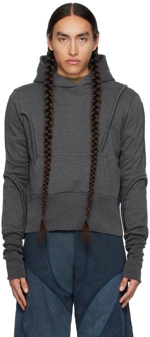 Mainline:RUS/Fr.CA/DE Gray Piping Hoodie