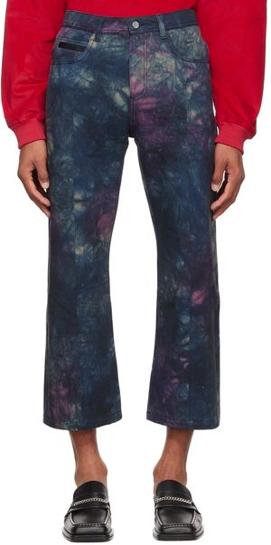 PALMER Purple Tie-Dye Jeans