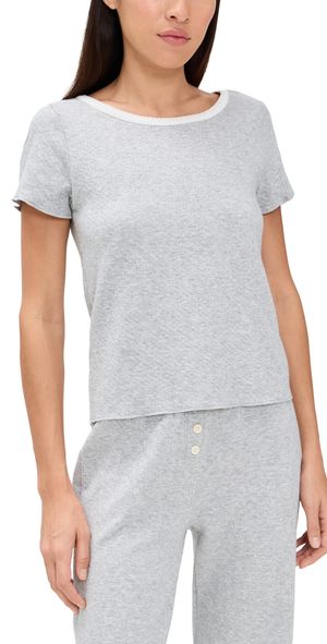 Cozyland by Morgan Lane Baby Jean Tee Heather Grey L