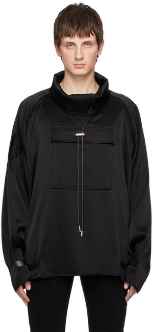 RTA Black Callen Utility Shirt