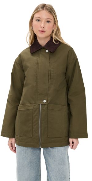 ALIGNE Oak Coat Khaki 6
