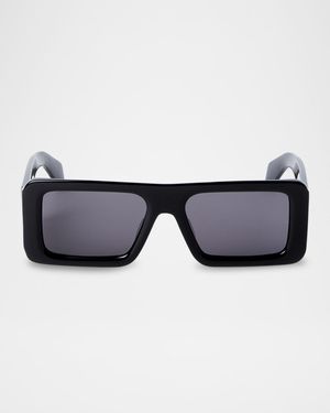 Men's Troy Acetate Rectangle Sunglasses