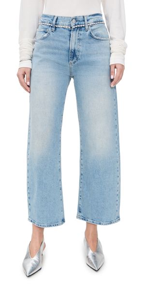 PAIGE Arellia Ankle Jeans Cosmic Embellished 26