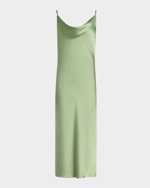 Maria Satin Slip Dress