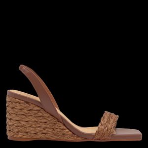 Castaner - Sandales à talons compensés - Taille 41 - Marron
