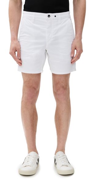 rag & bone Standard Chino Shorts 6.5 White 36
