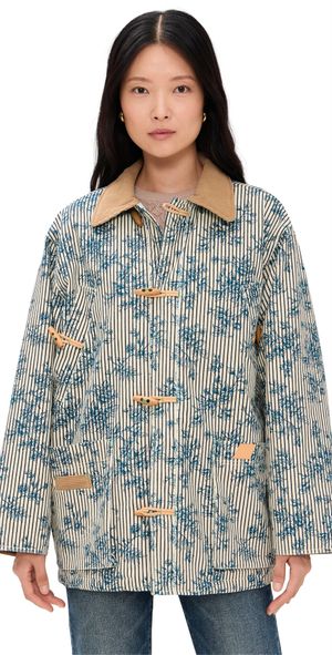 Hunter Bell Barn Jacket Cornflower Toile L