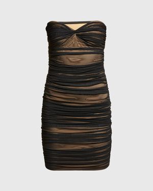 Walter Strapless Knee-Length Sweetheart Dress