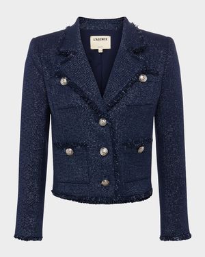 Sylvia Metallic Tweed Jacket