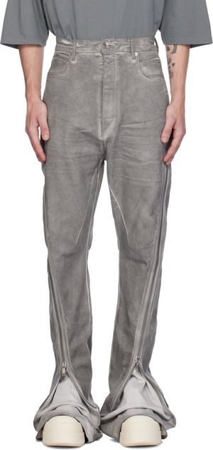 Rick Owens DRKSHDW Jean Bolan Banana blanc cassé - Porterville