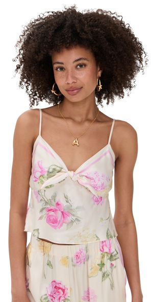 LoveShackFancy Emeraine Top Sunlit Rose 10