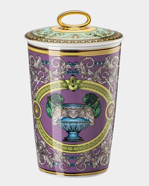 Barocco Mosaic Scented Votive with Lid